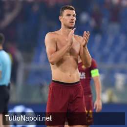 Napoli, attenzione alla statistica incredibile di Dzeko: oltre il 70% dei gol realizzati di sera