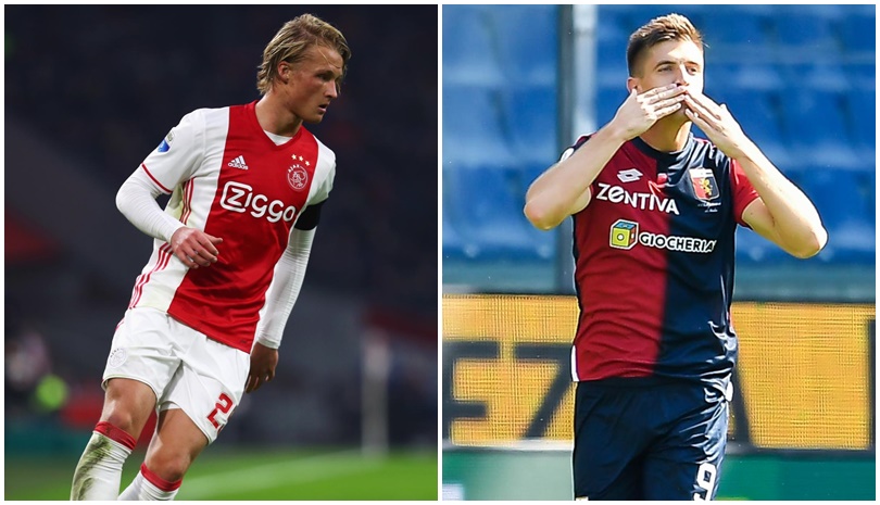 Napoli, doppio obiettivo: Piatek e Dolberg