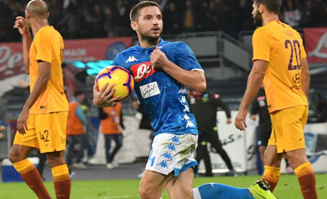 PRIMA PAGINA TUTTOSPORT – Napoli congelato: Mertens evita il KO, Juve lontana. Mourinho su Agnelli