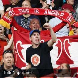 San Paolo, in arrivo i tifosi del Liverpool: ben otto pullman si avvicinano a Fuorigrotta