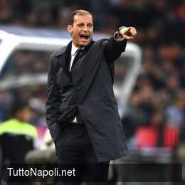 Allegri non sente e non vede. Dopo i cori, il rigore di oggi: “Non so, ero lontano. Se c’erano dubbi si poteva usare il VAR”