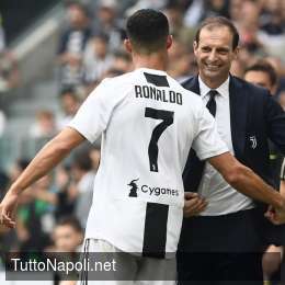 CR7 accusato di stupro, Allegri: “Gli faremo sentire la nostra vicinanza…”