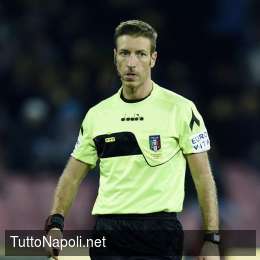 Con la Roma arbitra Massa, proprio come nel ko dell’anno scorso: ha arbitrato il Napoli anche nel ko con la Samp