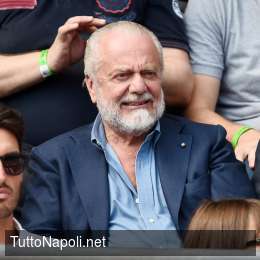 De Laurentiis gonfia il petto: “Grande squadra, bravo Ancelotti, bravi ragazzi!”