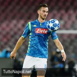 FOTO – Fabian sottolinea la coesione del Napoli: “Gran partita di tutta la squadra, sempre insieme!”