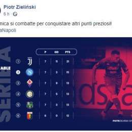 FOTO – Zielinski suona la carica: “Domenica si combatte per altri punti preziosi!”