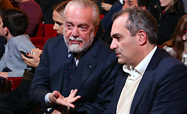 IL ROMA – Finalmente novità sul San Paolo, De Magistris apre a De Laurentiis: c’è distensione!