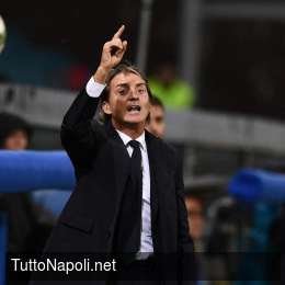 Italia, Mancini: “Il tridente Bernardeschi-Insigne-Chiesa si può rivedere in futuro”