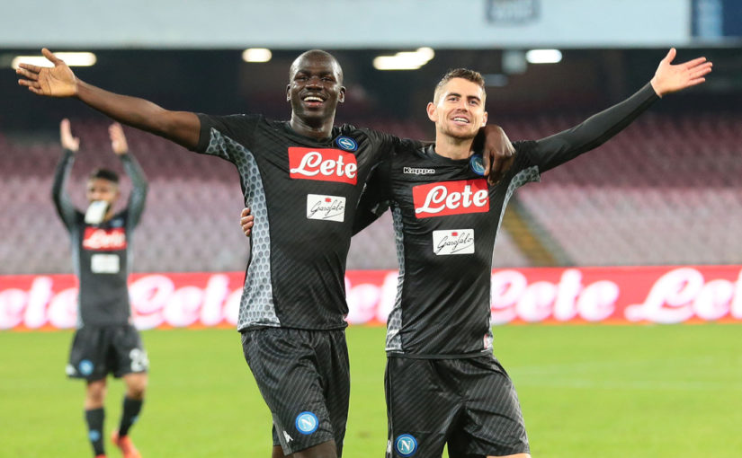 Jorginho torna a Napoli e fa ‘emozionare’ Koulibaly