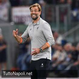 Liverpool, Klopp a Sky: “Risultato giusto, il Napoli ha giocato meglio. Bravo Ospina, con un po’ di fortuna potevamo strappare un pari”