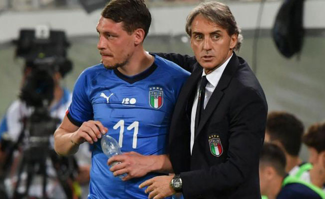 Mancini: “Allan in Nazionale? Smentisco! Convoco Tonelli. Balotelli e Belotti non sono in forma”