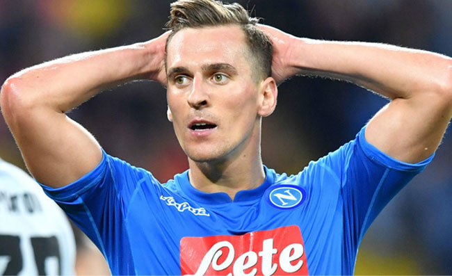 Milik: “Rapina? Niente pistola puntata. Ricordate quelle ad Hamsik? Zielinski e Grosicki…”