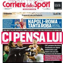 PRIMA PAGINA – CdS: “Napoli-Roma, tanta roba. Ancelotti pensa a Milik e Diawara”