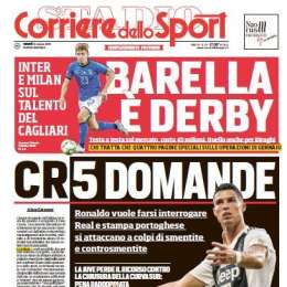 PRIMA PAGINA – CdS: “Torna Meret, convocati per Udine. La verità sui conti della Roma”