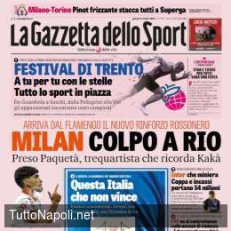 PRIMA PAGINA – Gazzetta: “CR7 al contrattacco sulle accuse di violenza: “Documenti falsi!”