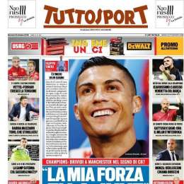 PRIMA PAGINA – Tuttosport: “Gigio-Gattuso, il Milan si interroga. In Europa torna Reina”