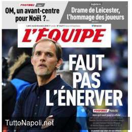 PSG, L’Equipe e il consiglio a Tuchel che vuole punire Mbappé e Rabiot: “Non ti arrabbiare”