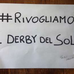 “Rivogliamo il Derby del Sole”, tifosi della Roma presenti al San Paolo: l’iniziativa nasce sul web