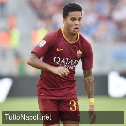 Roma, Kluivert: “Possiamo vincere a Napoli. Younes? Un amico, gli auguro il meglio”