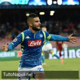 Tuttosport elogia il nuovo Insigne: “Lavoro di Ancelotti su di lui sta dando frutti prodigiosi, un gol ogni 108′”