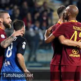 Una modesta Roma supera l’Empoli, gli attaccanti di Andreazzoli graziano i giallorossi