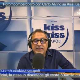 VIDEO – Alvino al provocatore juventino su Kiss Kiss: “Freddo a -6? Ma perché non chiamate Radio Lupin…”