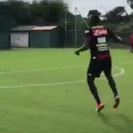 VIDEO – Che ‘golazo’ di Koulibaly! Meraviglioso sinistro da fuori area al termine dell’allenamento