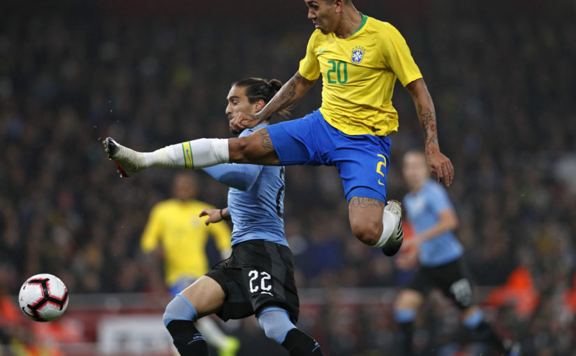 Brasile-Uruguay 1-0: il gol di Neymar su rigore