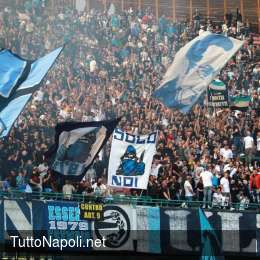 Napoli-Empoli, accelerata nelle ultime ore: biglietti terminati per Curva B e Distinti superiori