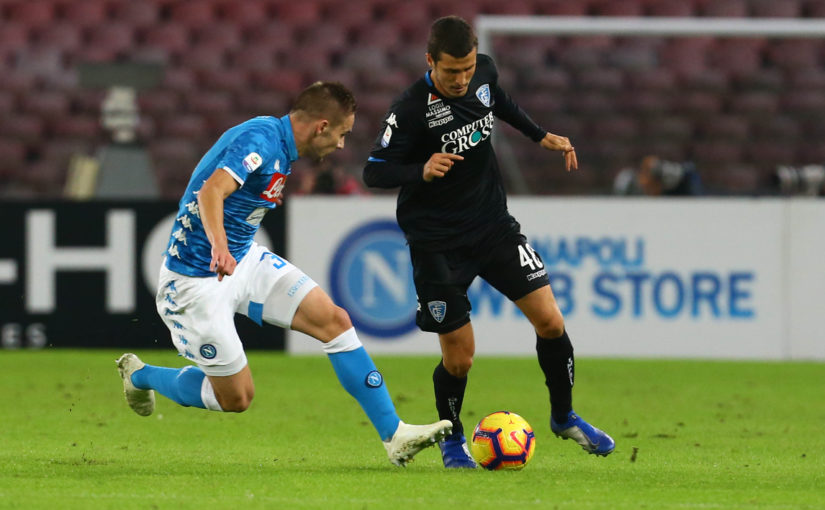 Serie A Napoli-Empoli 5-1, il tabellino