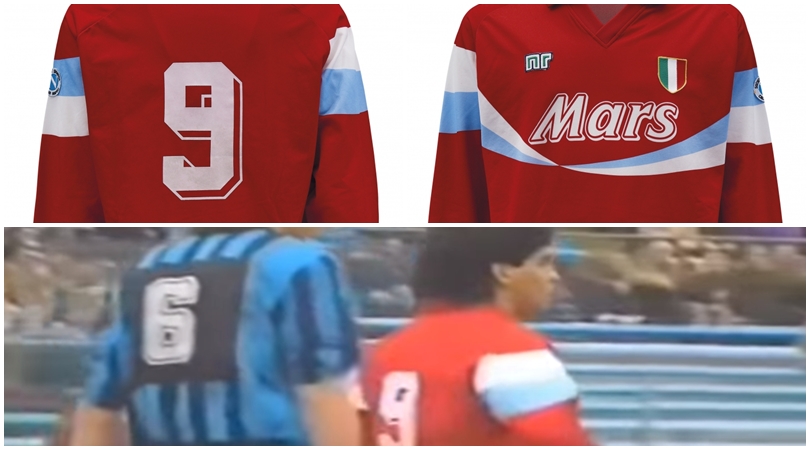 Maradona, all’asta la sua maglia numero…9!