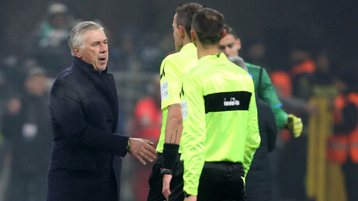 Ancelotti: «Ululati? La prossima volta il Napoli si fermerà»