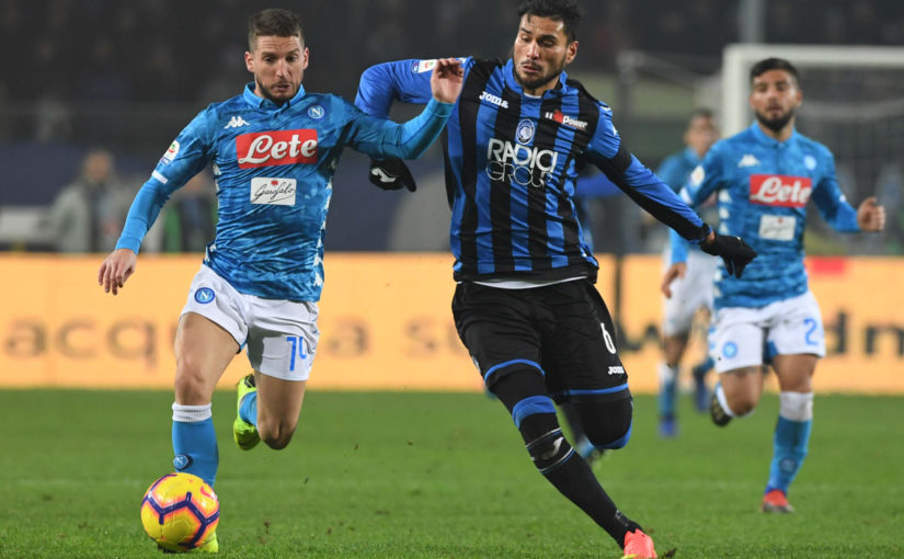 Serie A Atalanta-Napoli 1-2, il tabellino