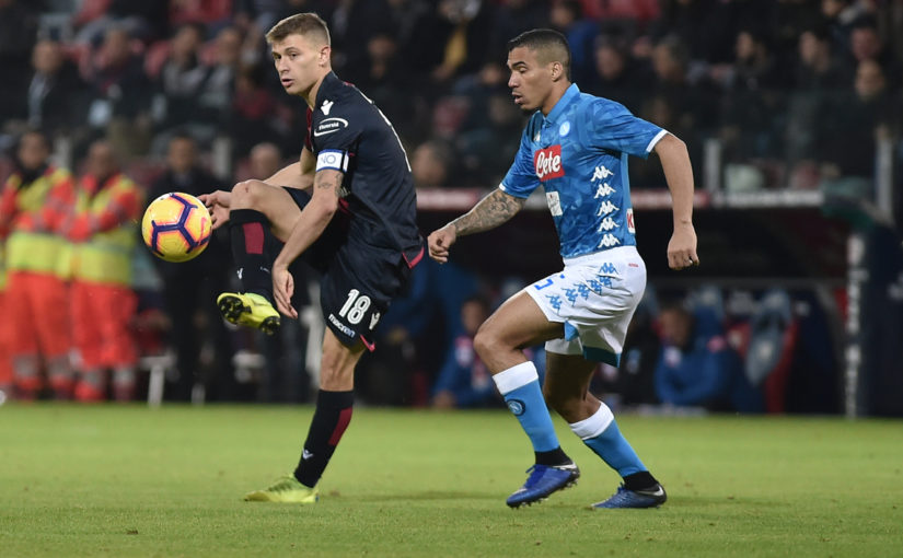 Serie A Cagliari-Napoli 0-1, il tabellino