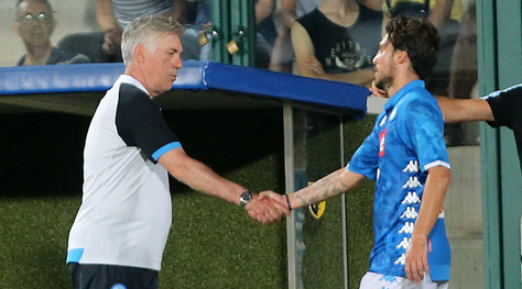 Ancelotti sorride: con l’Inter un Napoli al gran completo