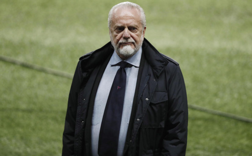 Napoli, De Laurentiis: «Vittoria dedicata al giudice Sandulli»