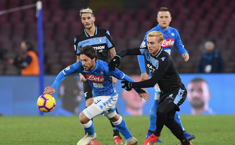 Serie A Napoli-Lazio 2-1, il tabellino