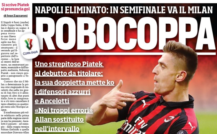 Si scrive Piatek si pronuncia gol