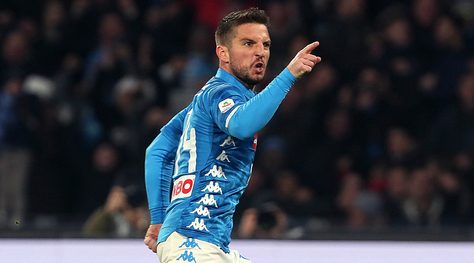 Mertens: «Napoli è casa mia, puntiamo all’Europa League»