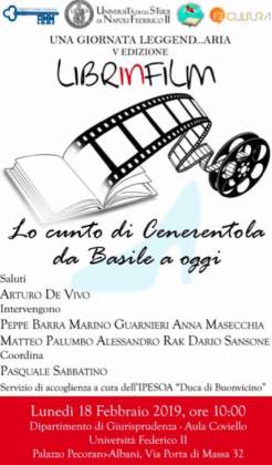 Al via “Librinfilm”, manifestazioni ed eventi per promuovere la lettura