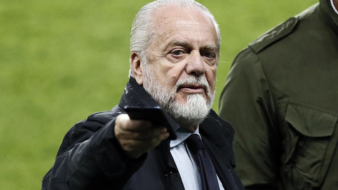 De Laurentiis: «Ancelotti ci porta in finale. La Juve vince ma con 200 milioni di debit»