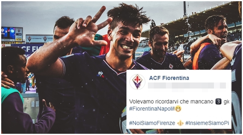 Fiorentina-Napoli, un post scatena i social: «Amici della Juve»