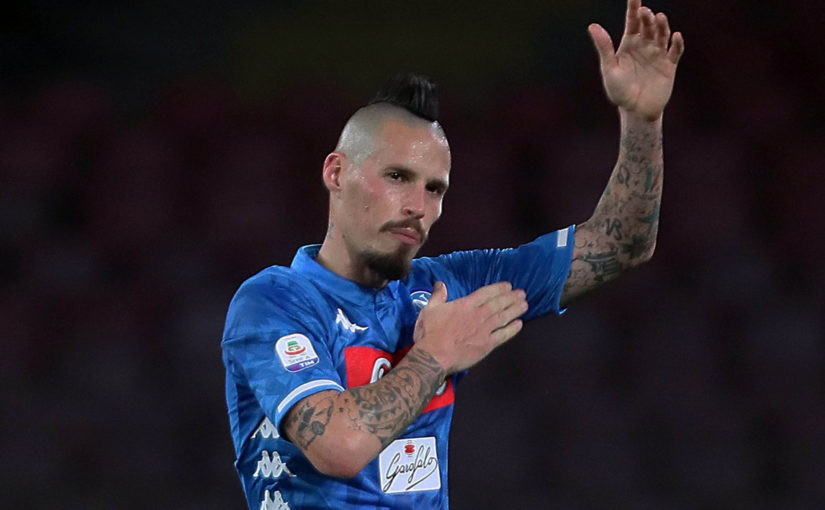 I 12 Napoli di Hamsik