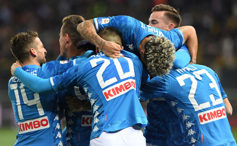 Parma-Napoli 0-4: super Milik, Zielinski e Ounas