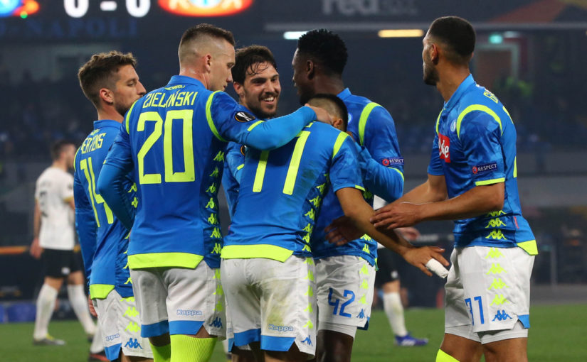 Sorteggio Europa League, Napoli: le possibili avversarie agli ottavi