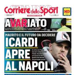 PRIMA PAGINA – CdS Campania: “Icardi apre al Napoli! Wanda lavora sull’ipotesi azzurra o la Juve”