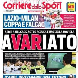 PRIMA PAGINA – CdS: “Icardi, Napoli o Juve nel futuro! Maurito vuole restare in Italia”