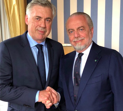 Ancelotti: «Condivido il progetto di De Laurentiis che tiene i conti a posto»