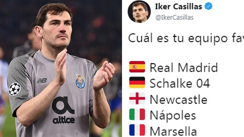 Casillas, ecco qual è la sua squadra preferita in Italia: il Napoli