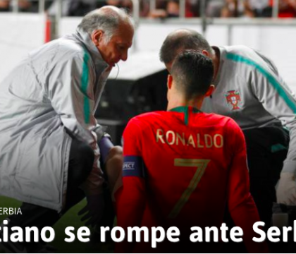 Cristiano Ronaldo si infortuna col Portogallo, contrattura alla coscia destra (VIDEO)